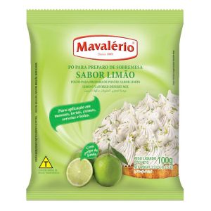 PÓ PARA SOBREMESA LIMÃO MAVALERIO 100GRS