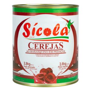 CEREJA EM PEDAÇOS SICOLA 2,8KG