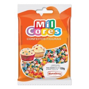 CONFEITO ESTRELINHAS MAVALERIO 16X150GRS