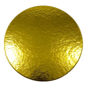 DISCO LAMINADO OURO 23CM (20UN)