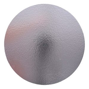 DISCO LAMINADO PRATA 19CM (20UN)