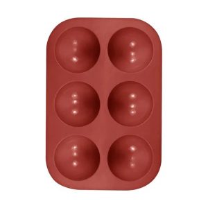 FORMA SILICONE SEMIESFERA 6 CAVIDADES