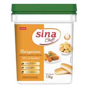 MARGARINA BALDE 0,5 SINA 15KG (COM SAL)